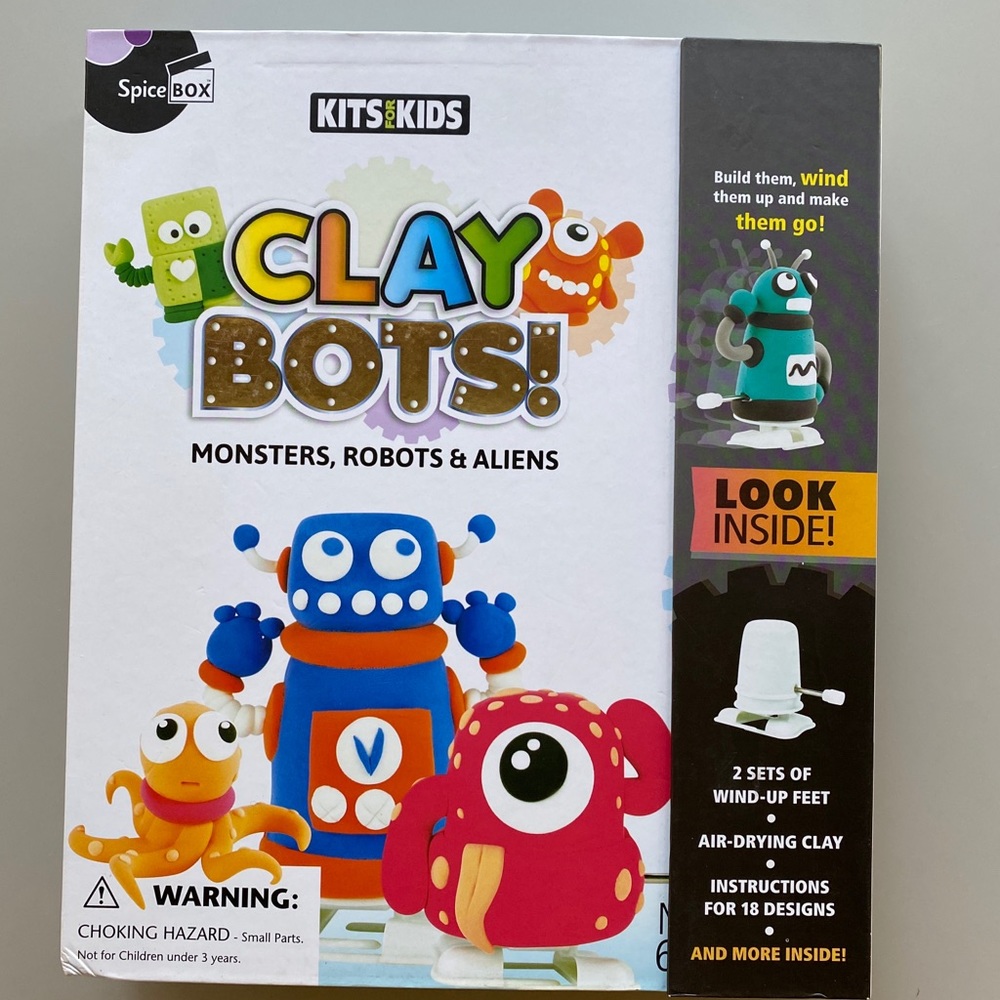 Spice Box Clay Bots: Monsters, Robots, & Aliens